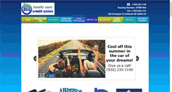 Desktop Screenshot of healthcarecu.org